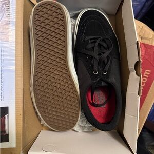 Vans Men's Black Canvas Sneakers size 10